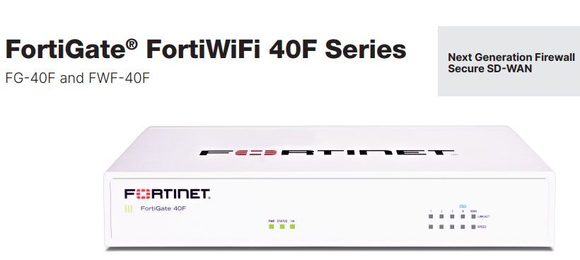 Fortinet Fortigate Fortiwifi 40F Fortinet Fortigate Fortiwifi 40F