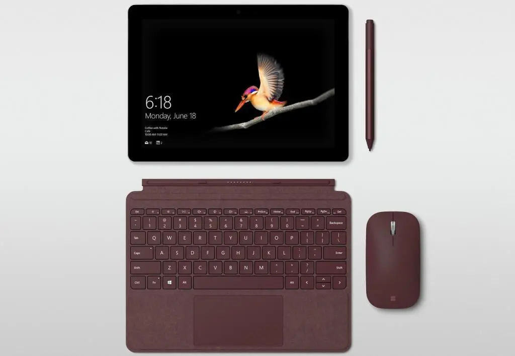 microsoft-surface-go red